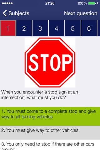 NSW Driving License and Road Rules Permit Test screenshot 2