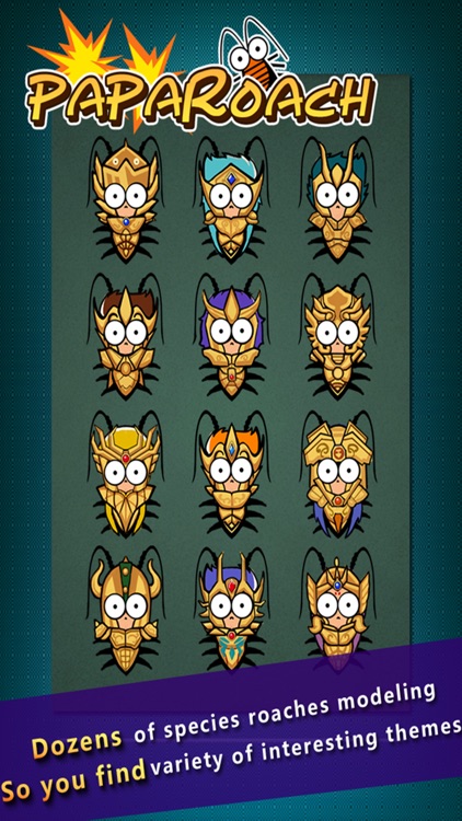 Shot Dead The Roaches-Look, The cockroaches dressed as Comics Heroes like Hollywood stars