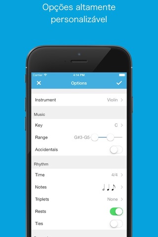 Sight Reading Machine - Practice Music Reading Skill for Guitar, Saxophone and 20 More Instruments screenshot 3