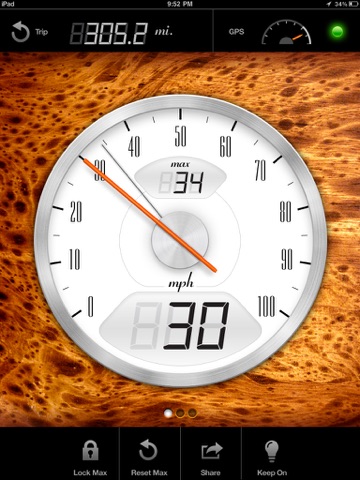 Screenshot #1 for Speedometer+