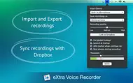 EXtra Voice Recorder Pro. iphone bilder 2
