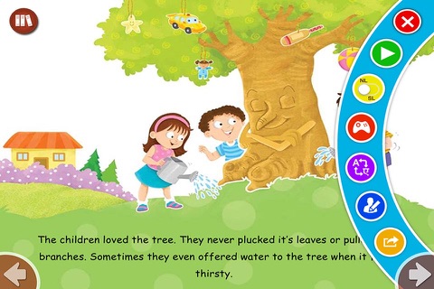 Give Merrily -  Interactive Reading Planet  series story authored by Sheetal Sharma screenshot 3