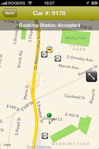 Yellow Cab - Louisville screenshot 4