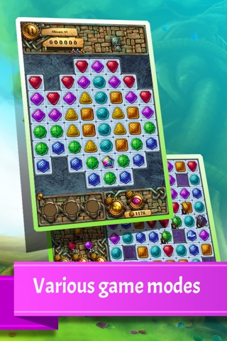 Jewel Tree: Match It puzzle HDのおすすめ画像1