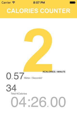 Calories Counter  - Running and Sports Body Tracker screenshot 2