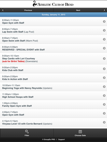 Screenshot #4 pour Athletic Club Bend