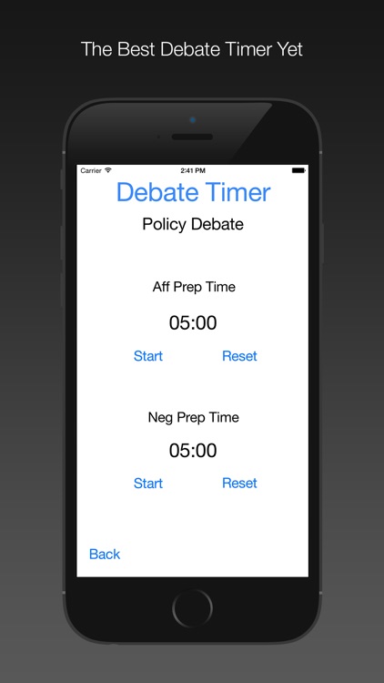 High School Debate Timer