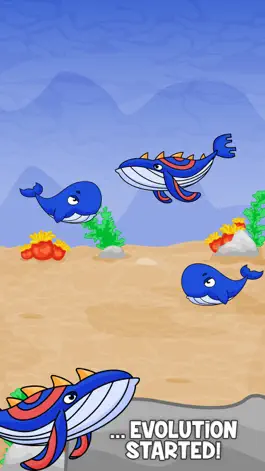 Game screenshot Humpback Whale Evolution | Blue Fish Orca Clicker apk