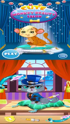 Game screenshot Спа салон и милые Kitty Cat Pet горячие моды одеваются hack