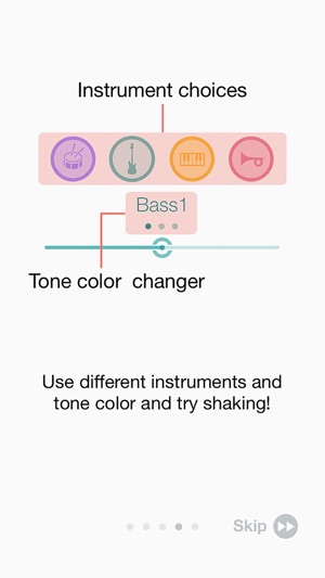 Cue - Shake Music Sequencer Screenshot