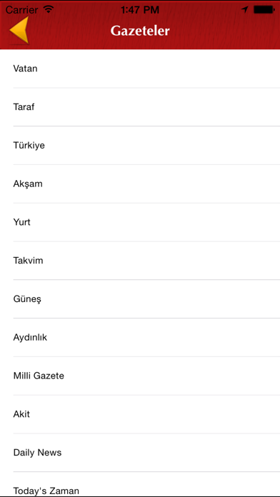 Manşet - Birinci Sayfa Screenshot