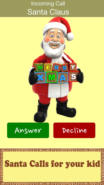 Santa Calls on Christmas