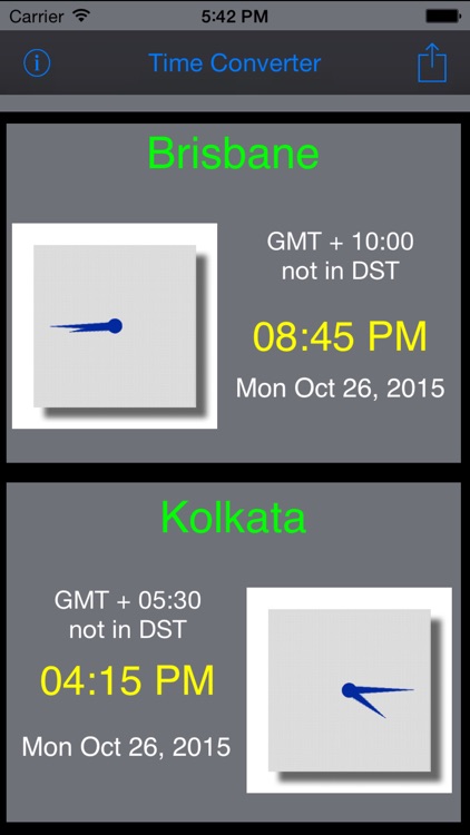 Time Converter Two Zone screenshot-3
