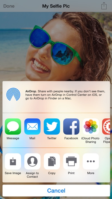 Selfie Camera Free iPhone screenshot 5 - Photo & Video app