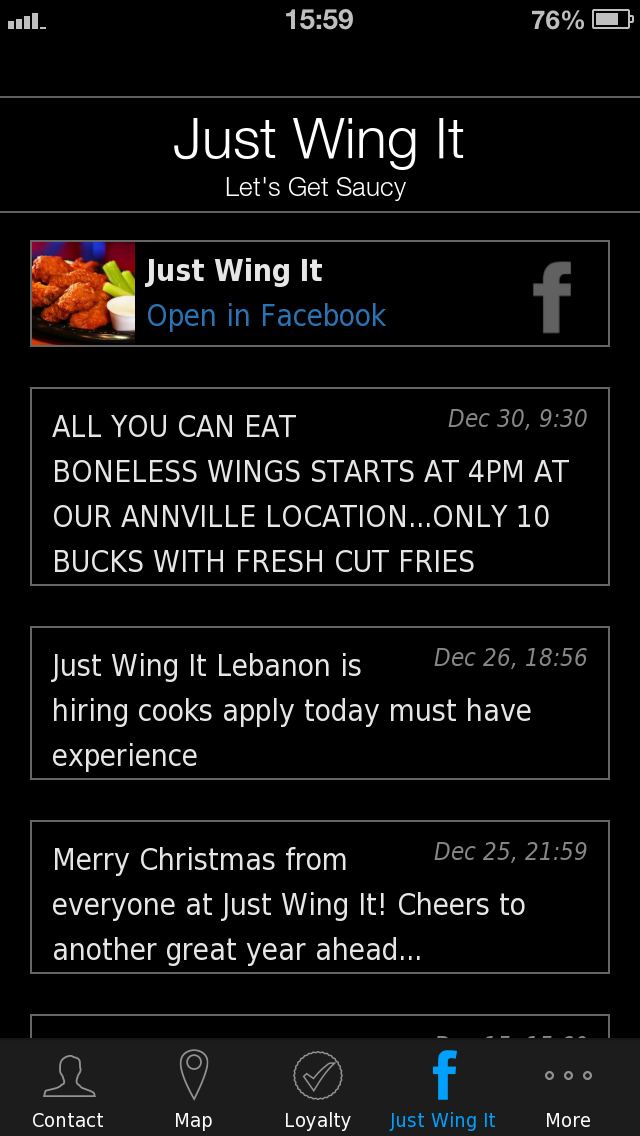 Just Wing It.