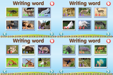 ABC Alphabet Animal Flashcards Write screenshot 3