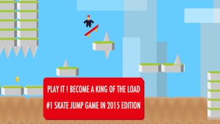 スケーター ジャンプ マン - スケボー ダッシュ & 無限 子供向け レトロゲームのおすすめ画像1