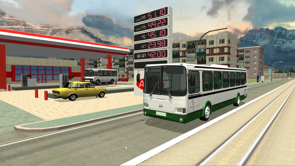 #2. Russian Bus Simulator 3D (iOS) 由: Oleg Andreev