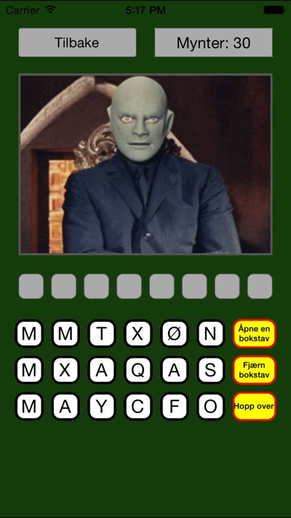 Karakterquiz - Norsk Utgave