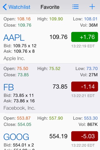 Filing Pro : SEC Company Filings, Report with Real-Time Stock Quotes, Chart and Watchlist screenshot 2