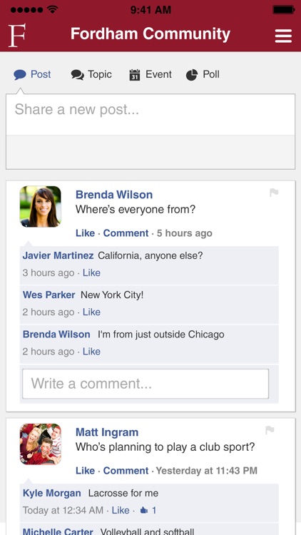 Fordham University Community