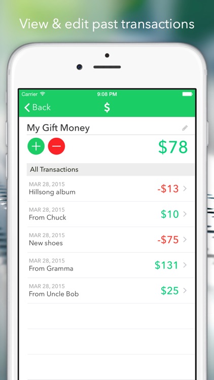 Unspent - Track your spending money screenshot-3