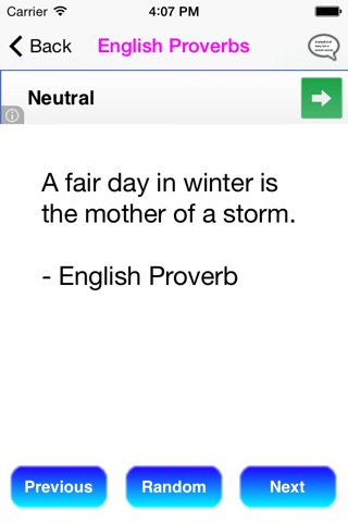 Proverbs screenshot 2