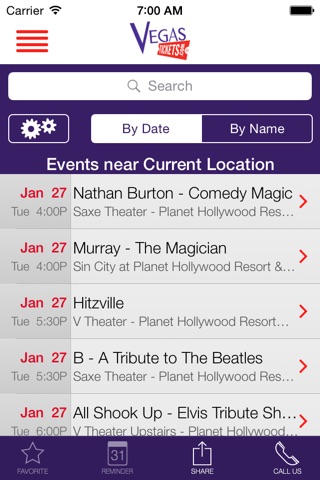 Vegas Tickets screenshot 3