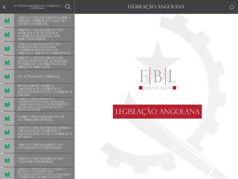 Legislação Angolana para iPad 2.0 screenshot 3