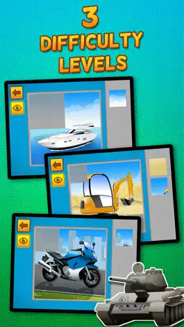 Game screenshot Kids & Play Cars, Trucks, Emergency & Construction Vehicles Puzzles – Free apk
