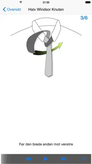 VTie Premium - slips guiden - tie a tie guide with style for occasions like a business meeting, interview, wedding, party iphone bilder 1