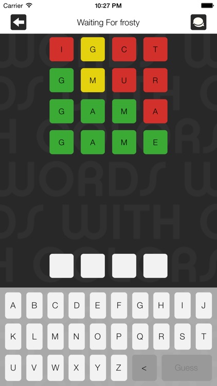 Words With Colors
