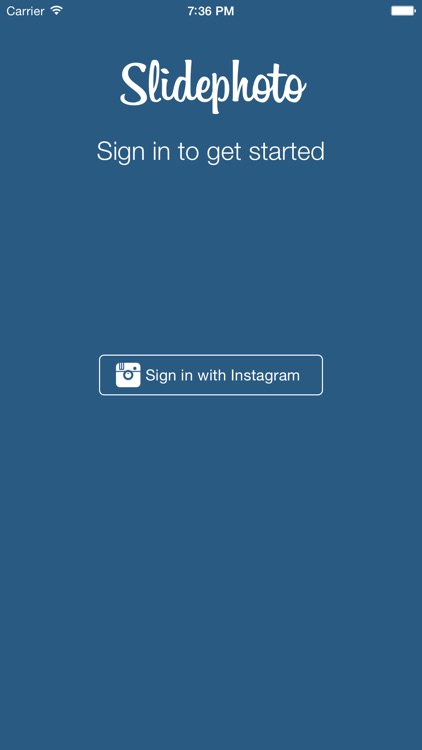SlidePhoto: Slideshows for Instagram