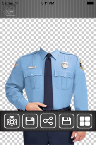 Police Suit Photo Montage screenshot 4