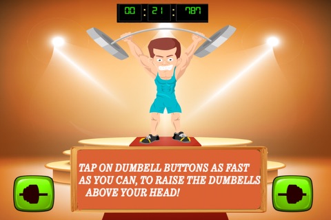 Steriods Man - Weight Lifting screenshot 2