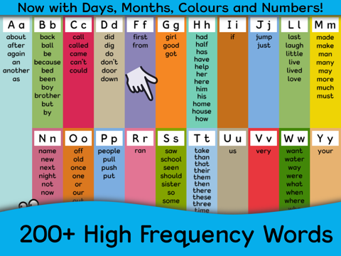 Screenshot #4 pour Foundation Key Words - Over 200 Sight Words and Games for Learning to Read