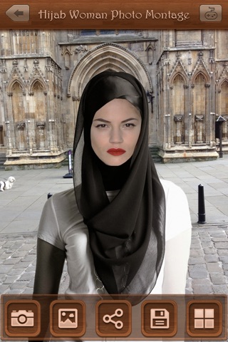 Hijab Woman Photo Montage screenshot 3