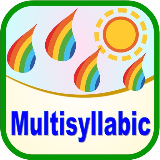 Multisyllabic with words, phrases and sentences for speech therapy and special need education free Icon