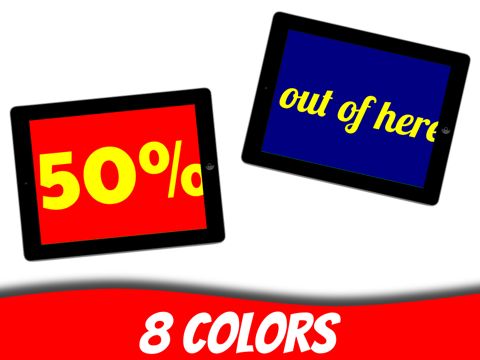 Screenshot #6 pour Super Banner : Scrolling Text Signs!