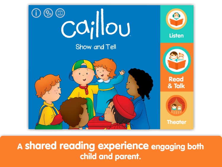 Caillou: Show and Tell by i Read With