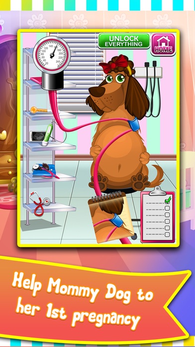 Screenshot #1 pour Mommy's Newborn Baby Pet Doctor Salon - my new puppy twins spa games!