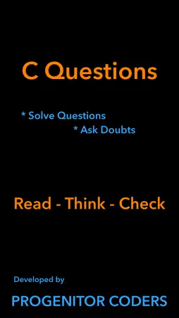 C Questions screenshot 1
