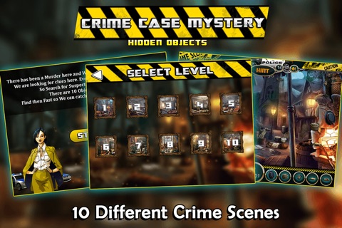 Crime Case Mystery - Hidden Objects screenshot 2