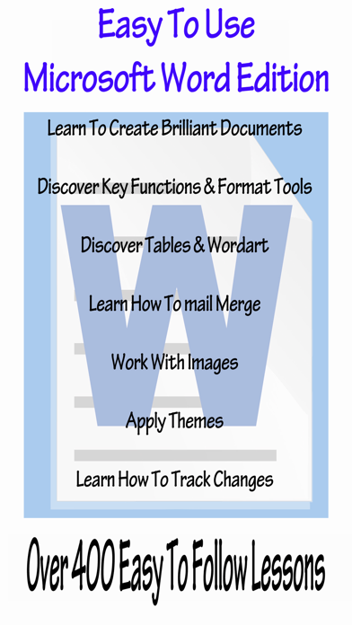 Easy To Use ! Microsoft Word Editionのおすすめ画像1