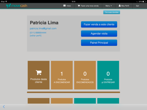 Screenshot #4 pour Movecash gestão de vendas