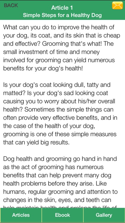 Dog Health Guide - Have a Healthy Dog and Happy Life for Your Dog! screenshot-4