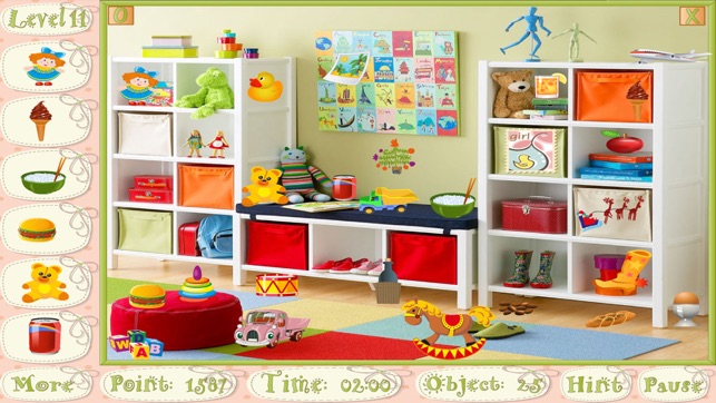 Hidden Objects Game - Sweet Rooms(圖1)-速報App