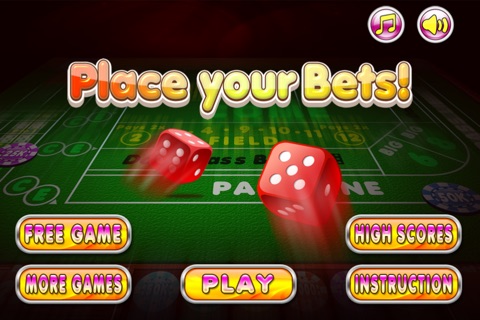 Best Craps Casino Game PRO - Addict Betting! screenshot 4