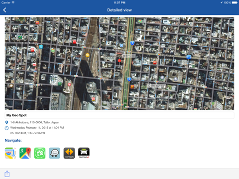 Screenshot #6 pour My Geo Spot