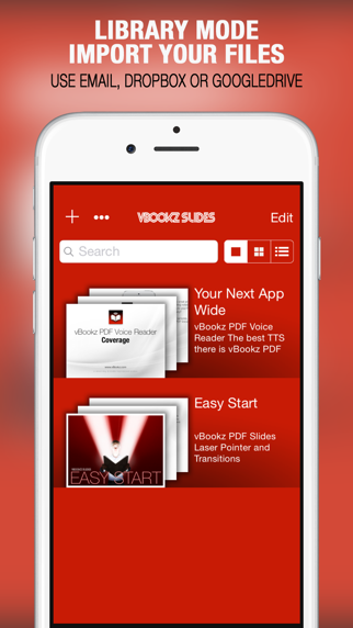 vbookz slides - pdf presentation expert iphone screenshot 2